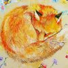 Quirky Fox Art Paint By Numbers