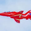 Red Arrows Jet Paint By Numbers