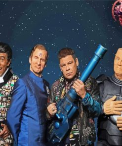 Red Dwarf Movie Characters Paint By Numbers
