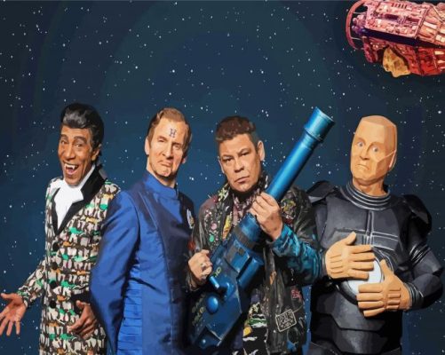 Red Dwarf Movie Characters Paint By Numbers