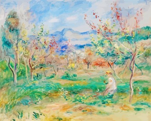 Renoir Landscape Paint By Numbers