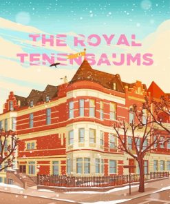 Royal Tenenbaum Movie Poster Paint By Numbers
