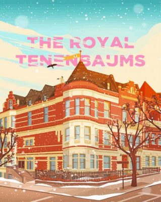 Royal Tenenbaum Movie Poster Paint By Numbers