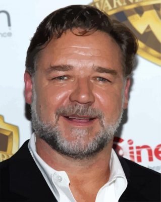 Russell Crowe Paint By Numbers