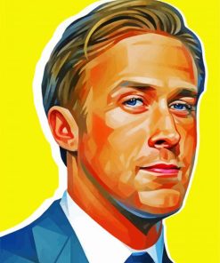 Ryan Gosling Art Paint By Numbers