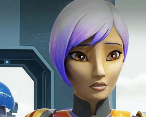 Sabine Wren Paint By Numbers