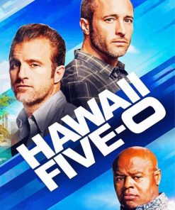 Serie Poster Hawaii Five O Paint By Numbers