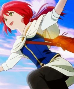 Shirayuki Snow White With The Red Hair Paint By Numbers