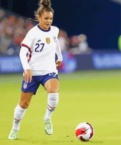Sophia Smith Usa Player Paint By Numbers