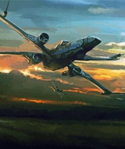 Star Wars X Wing Art Paint By Numbers