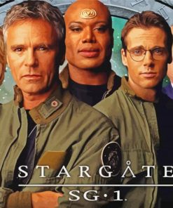 Stargate Sg1 Poster Paint By Numbers