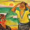 Sunset By Max Pechstein Paint By Numbers