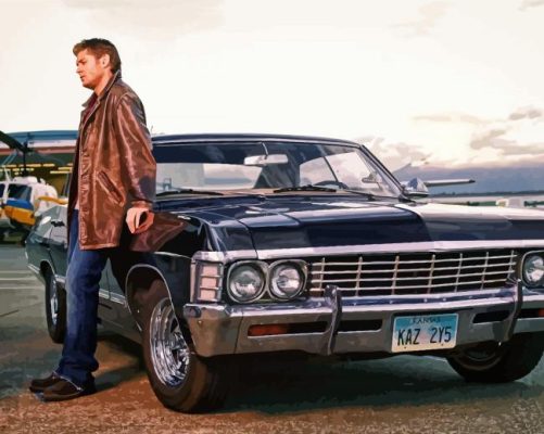 Supernatural Impala Paint By Numbers