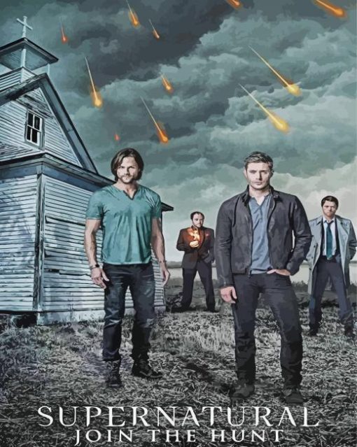 Supernatural Poster Paint By Numbers