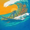 Surf Art Paint By Numbers