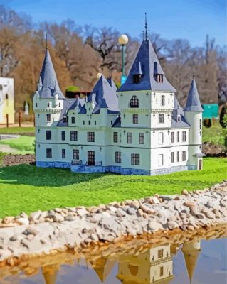 Szarvas Castle Land Of Miniatures Paint By Numbers