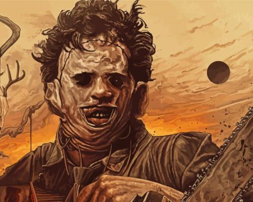 Texas Chainsaw Massacre Leatherface Paint By Numbers