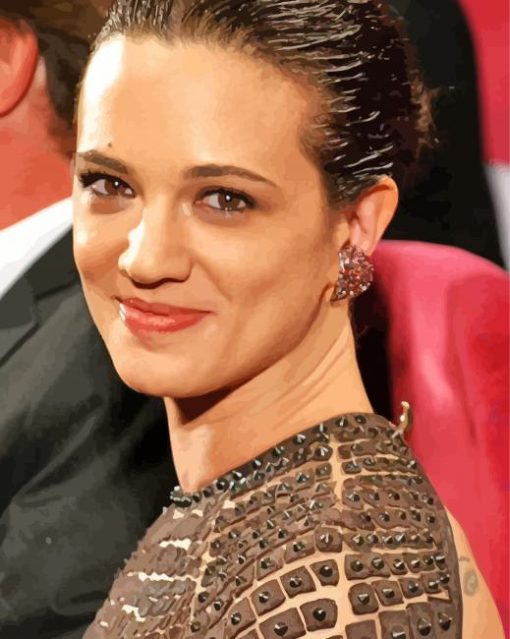 The Actress Asia Argento Paint By Numbers