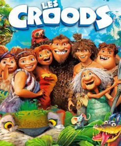 The Croods Animated Movie Paint By Numbers
