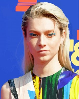 The Model Hunter Schafer Paint By Numbers