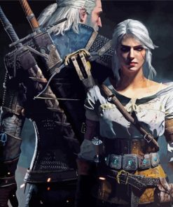 The Witcher 3 Wild Hunt Paint By Numbers