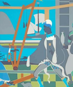 The Return Of Odysseus By Romare Bearden Paint By Numbers
