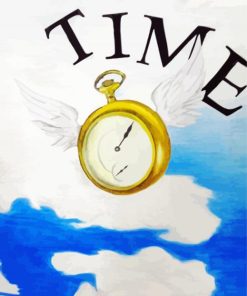 Time Flies Art Paint By Numbers