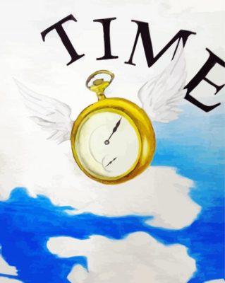 Time Flies Art Paint By Numbers