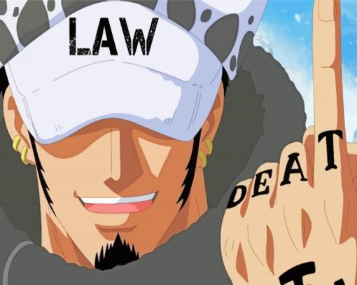 Trafalgar One Piece Paint By Numbers