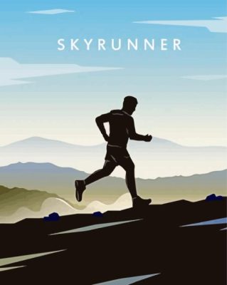 Trail Runner Art Paint By Numbers