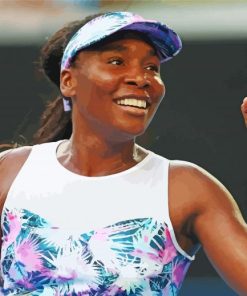 Venus Williams Player Paint By Numbers