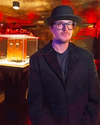 Zak Bagans Paint By Numbers