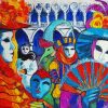 Abstract Carnival Venice Paint By Numbers