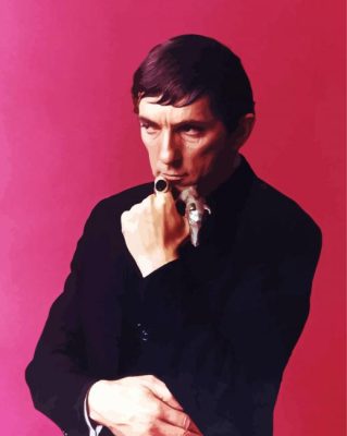 Actor Jonathan Frid Paint By Numbers