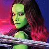 Aesthetic Gamora Paint By Numbers