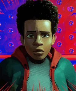 Aesthetic Miles Spiderman Paint By Numbers