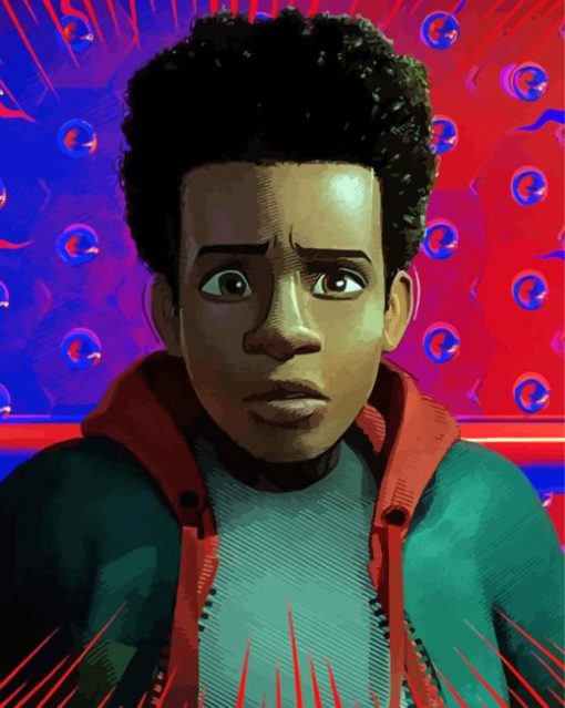 Aesthetic Miles Spiderman Paint By Numbers