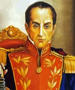Aesthetic Simon Bolivar Paint By Numbers