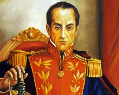 Aesthetic Simon Bolivar Paint By Numbers