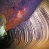 Aesthetic Wave Rock At Night Paint By Numbers