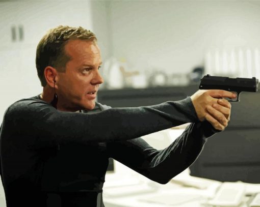 Aesthetic Jack Bauer Paint By Numbers