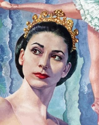 Aesthetic Margot Fonteyn Paint By Numbers