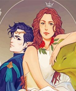Aesthetic The Cruel Prince Characters Paint By Numbers