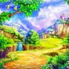 Aesthetic Fairy Landscape Paint By Numbers