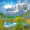 Altai Mountains Landscape Paint By Numbers