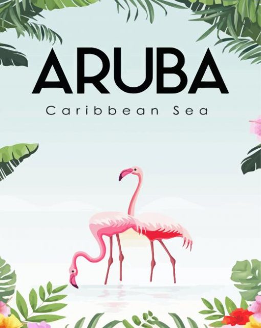 Aruba Caribbean Sea Paint By Numbers