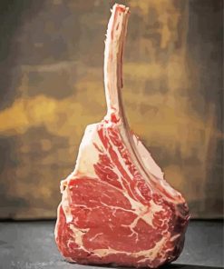 Beef Tomahawk Paint By Numbers