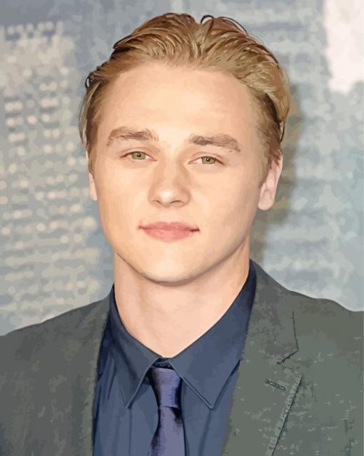 Ben Hardy Actor Paint By Numbers