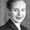 Black And White Eva Peron Paint By Numbers