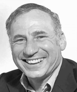 Black And White Mel Brooks Paint By Numbers